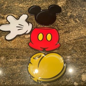 Disney Mickey serving trays